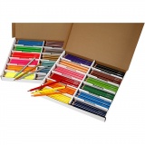 Colortime Buntstifte, Mine 4+5 mm, Sortierte Farben, 288 Stk/ 1 Pck