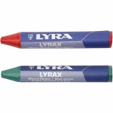Lyra Wachsmalkreide, L 9 cm, Dicke 15 mm, 12 Stk/ 1 Pck