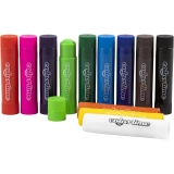 Soft Color Stick, L 8 cm, Sortierte Farben, 120 Stk/ 1 Pck, 6,5 g