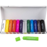 Soft Color Stick, L 8 cm, Sortierte Farben, 12 Stk/ 1 Pck