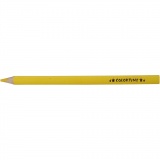 Colortime Buntstifte, L 17,45 cm, Mine 5 mm, JUMBO, Gelb, 12 Stk/ 1 Pck