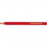 Colortime Buntstifte, L 17,45 cm, Mine 5 mm, JUMBO, Rot, 12 Stk/ 1 Pck