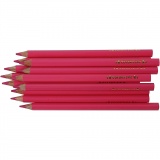 Colortime Buntstifte, L 17,45 cm, Mine 5 mm, JUMBO, Pink, 12 Stk/ 1 Pck