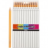 Colortime Buntstifte, L 17,45 cm, Mine 5 mm, JUMBO, Hellbeige, 12 Stk/ 1 Pck