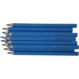 Colortime Buntstifte, L 17,45 cm, Mine 5 mm, JUMBO, Blau, 12 Stk/ 1 Pck