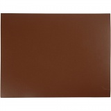 Linoleumplatte, Größe 30x39 cm, Dicke 2,5, Braun, 1 Stk