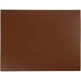 Linoleumplatte, Größe 30x39 cm, Dicke 2,5 mm, Braun, 1 Stk