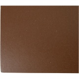 Linoleumplatte, Größe 30x39 cm, Dicke 2,5 , Braun, 1 Stk
