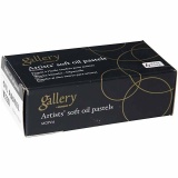 Gallery Ölpastellkreide Premium, L 7 cm, Dicke 11 mm, Kobaltblau (221), 6 Stk/ 1 Pck