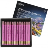 Gallery Aquarell-Kreide, L 9,3 cm, Dicke 8 mm, Hellpink (316), 12 Stk/ 1 Pck