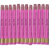 Gallery Aquarell-Kreide, L 9,3 cm, Dicke 8 mm, Hellpink (316), 12 Stk/ 1 Pck