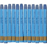 Gallery Aquarell-Kreide, L 9,3 cm, Dicke 8 mm, Himmelblau (337), 12 Stk/ 1 Pck