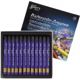 Gallery Aquarell-Kreide, L 9,3 cm, Dicke 8 mm, Violett (320), 12 Stk/ 1 Pck