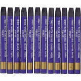 Gallery Aquarell-Kreide, L 9,3 cm, Dicke 8 mm, Violett (320), 12 Stk/ 1 Pck
