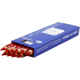Super Ferby 1 Buntstifte, L 18 cm, Mine 6,25 mm, Rot, 12 Stk/ 1 Pck