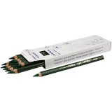 Super Ferby 1 Buntstifte, L 18 cm, Mine 6,25 mm, Grün, 12 Stk/ 1 Pck