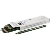 Super Ferby 1 Buntstifte, L 18 cm, Mine 6,25 mm, Grün, 12 Stk/ 1 Pck