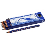 Groove Bleistift, D 10 mm, B, Mine 4,25 mm, 12 Stk/ 1 Pck