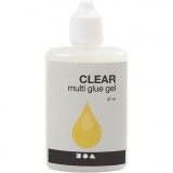 Clear Multi-Gelkleber, 27 ml/ 1 Fl.