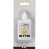 Clear Multi-Gelkleber, 27 ml/ 1 Fl.