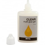 Clear Multi-Gelkleber, 27 ml/ 1 Fl.