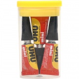 UHU Sekundenkleber, 3x1 g/ 1 Pck