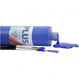 Plus Color Bastelfarbe, Ultramarinblau, 250 ml/ 1 Fl.