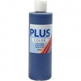 Plus Color Bastelfarbe, Marineblau, 250 ml/ 1 Fl.