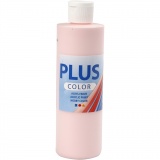 Plus Color Bastelfarbe, Softpink, 250 ml/ 1 Fl.