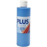 Plus Color Bastelfarbe, Primärblau, 250 ml/ 1 Fl.