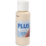 Plus Color Bastelfarbe, Hellbeige, 60 ml/ 1 Fl.