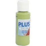 Plus Color Bastelfarbe, Laubgrün, 60 ml/ 1 Fl.