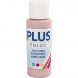 Plus Color Bastelfarbe, Staubrosé, 60 ml/ 1 Fl.