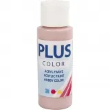 Plus Color Bastelfarbe, Staubrosé, 60 ml/ 1 Fl.