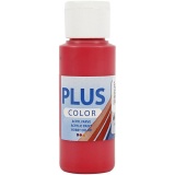 Plus Color Bastelfarbe, Purpurrot, 60 ml/ 1 Fl.