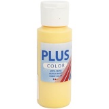 Plus Color Bastelfarbe, Krokusgelb, 60 ml/ 1 Fl.