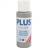 Plus Color Bastelfarbe, Regengrau, 60 ml/ 1 Fl.