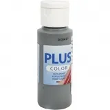 Plus Color Bastelfarbe, Dunkelgrau, 60 ml/ 1 Fl.