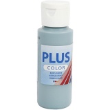 Plus Color Bastelfarbe, Staubblau, 60 ml/ 1 Fl.