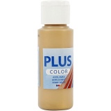 Plus Color Bastelfarbe, Gold, 60 ml/ 1 Fl.