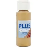 Plus Color Bastelfarbe, Gold, 60 ml/ 1 Fl.