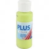Plus Color Bastelfarbe, Lindgrün, 60 ml/ 1 Fl.