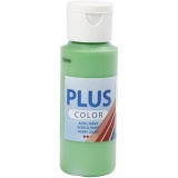 Plus Color Bastelfarbe, Hellgrün, 60 ml/ 1 Fl.