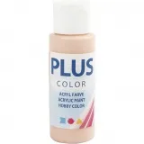 Plus Color Bastelfarbe, Pfirsich, 60 ml/ 1 Fl.