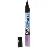 Plus Color Marker, L 14,5 cm, Strichstärke 1-2 mm, Dunkelviolett, 5,5 ml, 1 Stk