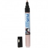 Plus Color Marker, L 14,5 cm, Strichstärke 1-2 mm, Staubrosé, 5,5 ml, 1 Stk