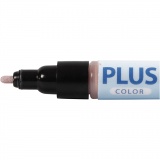 Plus Color Marker, L 14,5 cm, Strichstärke 1-2 mm, Staubrosé, 1 Stk, 5,5 ml