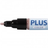 Plus Color Marker, L 14,5 cm, Strichstärke 1-2 mm, Staubrosé, 5,5 ml, 1 Stk