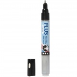 Plus Color Marker, L 14,5 cm, Strichstärke 1-2 mm, Regengrau, 5,5 ml, 1 Stk