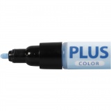 Plus Color Marker, L 14,5 cm, Strichstärke 1-2 mm, Himmelblau, 5,5 ml, 1 Stk